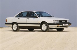 Audi 50 years of five-cylinder engine, 2025, Audi 200, 1990, front